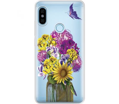 Силіконовий чохол BoxFace Xiaomi Redmi Note 5 / Note 5 Pro My Bouquet (34970-cc20)