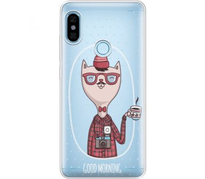 Силіконовий чохол BoxFace Xiaomi Redmi Note 5 / Note 5 Pro Good Morning (34970-cc42)