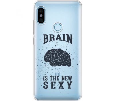 Силіконовий чохол BoxFace Xiaomi Redmi Note 5 / Note 5 Pro Sexy Brain (34970-cc47)
