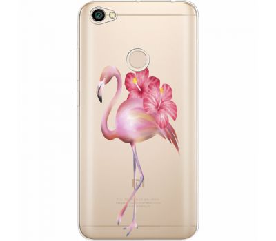 Силіконовий чохол BoxFace Xiaomi Redmi Note 5A Prime Floral Flamingo (35076-cc12)