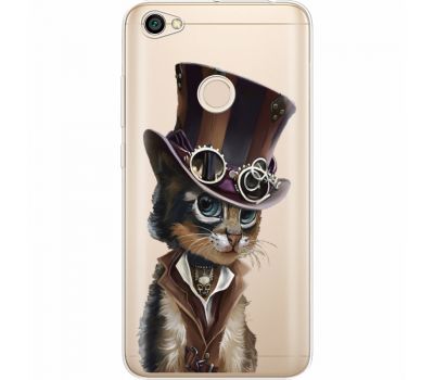 Силіконовий чохол BoxFace Xiaomi Redmi Note 5A Prime Steampunk Cat (35076-cc39)