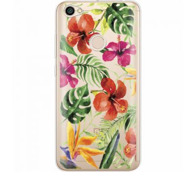 Силіконовий чохол BoxFace Xiaomi Redmi Note 5A Prime Tropical Flowers (35076-cc43)