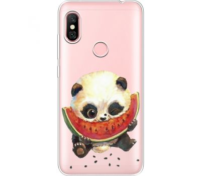 Силіконовий чохол BoxFace Xiaomi Redmi Note 6 Pro Little Panda (35453-cc21)
