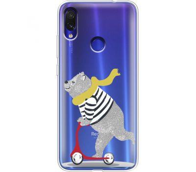 Силіконовий чохол BoxFace Xiaomi Redmi Note 7 Happy Bear (36208-cc10)