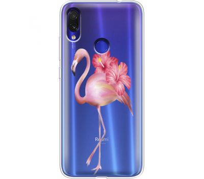 Силіконовий чохол BoxFace Xiaomi Redmi Note 7 Floral Flamingo (36208-cc12)