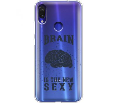 Силіконовий чохол BoxFace Xiaomi Redmi Note 7 Sexy Brain (36208-cc47)