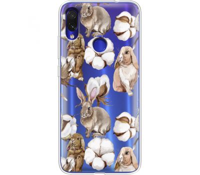 Силіконовий чохол BoxFace Xiaomi Redmi Note 7 Cotton and Rabbits (36208-cc49)