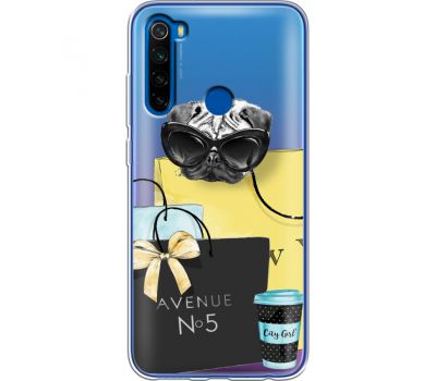 Силіконовий чохол BoxFace Xiaomi Redmi Note 8T Fashion Pug (38533-cc55)