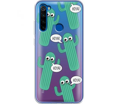 Силіконовий чохол BoxFace Xiaomi Redmi Note 8T с 3D-глазками HIYA (38533-cc72)