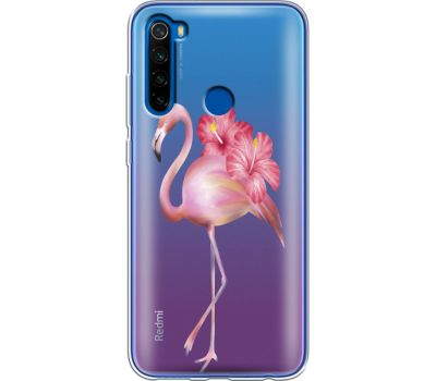 Силіконовий чохол BoxFace Xiaomi Redmi Note 8T Floral Flamingo (38533-cc12)