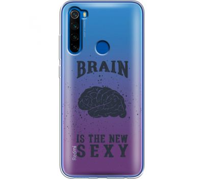 Силіконовий чохол BoxFace Xiaomi Redmi Note 8T Sexy Brain (38533-cc47)