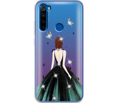 Силіконовий чохол BoxFace Xiaomi Redmi Note 8T Girl in the green dress (938533-rs13)