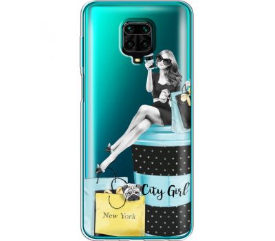 Силіконовий чохол BoxFace Xiaomi Redmi Note 9S City Girl (39476-cc56)