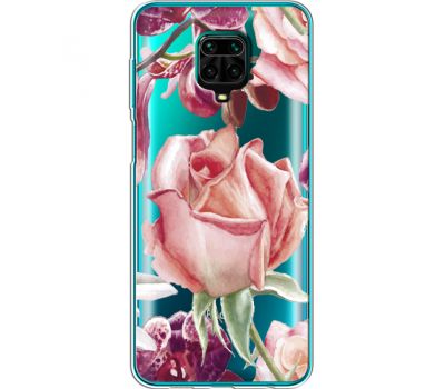 Силіконовий чохол BoxFace Xiaomi Redmi Note 9S Rose (39476-cc27)