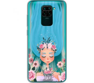 Силіконовий чохол BoxFace Xiaomi Redmi Note 9 Blue Hair (39802-cc57)*