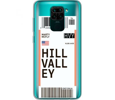 Силіконовий чохол BoxFace Xiaomi Redmi Note 9 Ticket Hill Valley (39802-cc94)