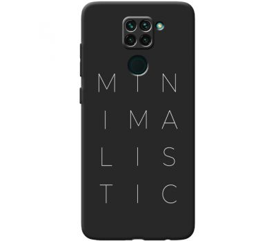 Силіконовий чохол BoxFace Xiaomi Redmi Note 9 Minimalistic (41087-bk59)