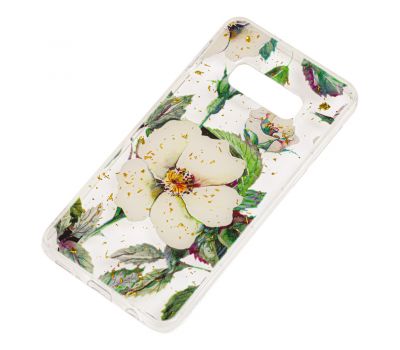 Чохол для Samsung Galaxy S10e (G970) Flowers Confetti "шипшина" 1661665