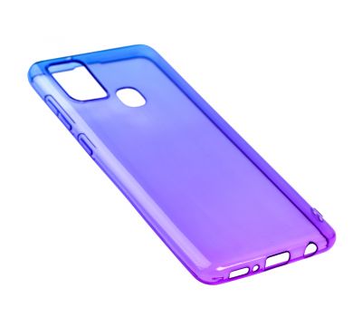 Чохол для Samsung Galaxy A21s (A217) Gradient Design синьо-фіолетовий 1661473