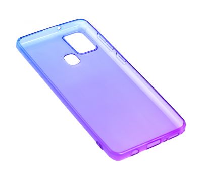 Чохол для Samsung Galaxy A21s (A217) Gradient Design синьо-фіолетовий 1661474