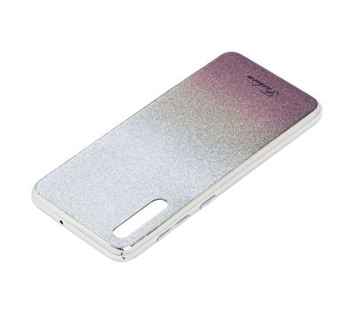 Чохол Samsung Galaxy A50 / A50s / A30s Ambre Fashion сріблястий / чорний 1664617