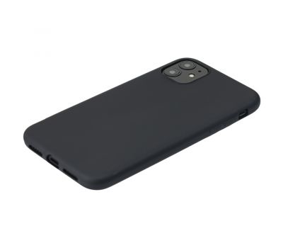 Чохол для iPhone 11 Soft matt чорний 1665059