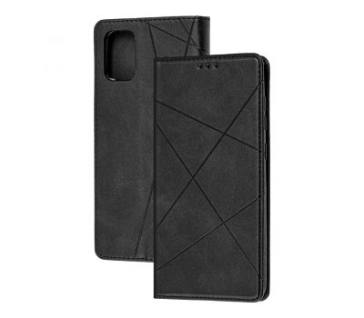 Чохол книжка Business Leather для Samsung Galaxy A71 (A715) чорний