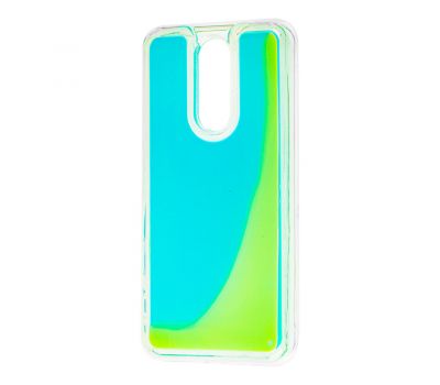 Чохол для Xiaomi Redmi 8 "Neon пісок" блакитний