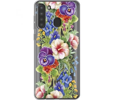 Силіконовий чохол BoxFace Samsung A215 Galaxy A21 Summer Flowers (39761-cc34)