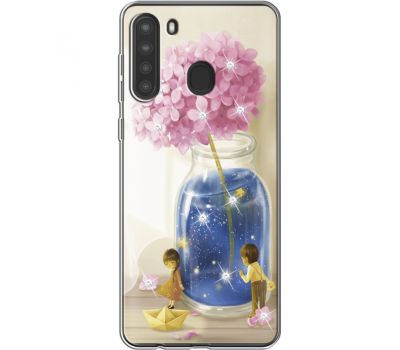 Силіконовий чохол BoxFace Samsung A215 Galaxy A21 Little Boy and Girl (939761-rs18)