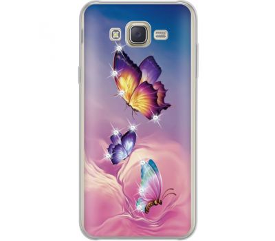 Силіконовий чохол BoxFace Samsung J701 Galaxy J7 Neo Duos Butterflies (935624-rs19)
