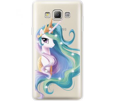 Силіконовий чохол BoxFace Samsung A700 Galaxy A7 Unicorn Queen (935961-rs3)