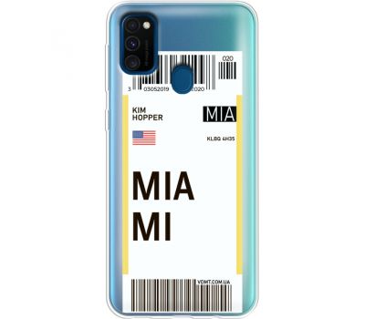 Силіконовий чохол BoxFace Samsung M307 Galaxy M30s Ticket Miami (38210-cc81)