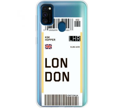 Силіконовий чохол BoxFace Samsung M307 Galaxy M30s Ticket London (38210-cc83)