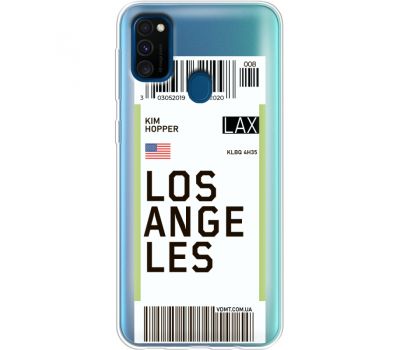 Силіконовий чохол BoxFace Samsung M307 Galaxy M30s Ticket Los Angeles (38210-cc85)