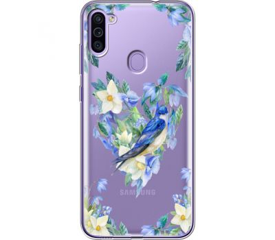 Силіконовий чохол BoxFace Samsung M115 Galaxy M11 Spring Bird (39781-cc96)