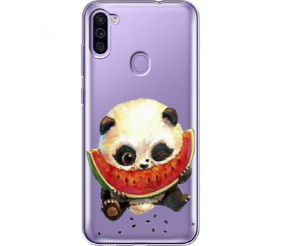 Силіконовий чохол BoxFace Samsung M115 Galaxy M11 Little Panda (39781-cc21)