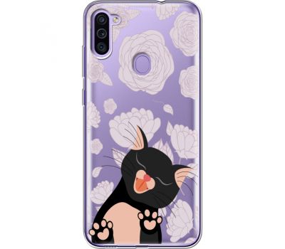 Силіконовий чохол BoxFace Samsung M115 Galaxy M11 Meow (39781-cc33)