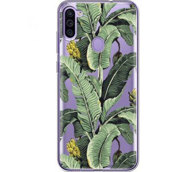 Силіконовий чохол BoxFace Samsung M115 Galaxy M11 Banana Leaves (39781-cc28)