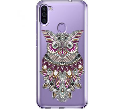 Силіконовий чохол BoxFace Samsung M115 Galaxy M11 Owl (939781-rs9)