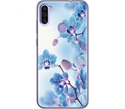 Силіконовий чохол BoxFace Samsung M115 Galaxy M11 Orchids (939781-rs16)