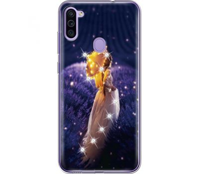 Силіконовий чохол BoxFace Samsung M115 Galaxy M11 Girl with Umbrella (939781-rs20)