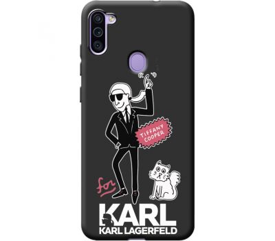 Силіконовий чохол BoxFace Samsung M115 Galaxy M11 For Karl (40216-bk38)