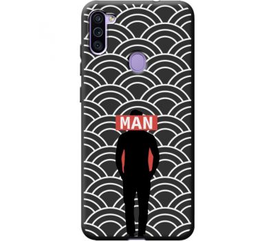 Силіконовий чохол BoxFace Samsung M115 Galaxy M11 Man Pattern (40216-bk52)