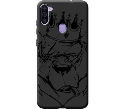 Силіконовий чохол BoxFace Samsung M115 Galaxy M11 Bear King (40216-bk30)