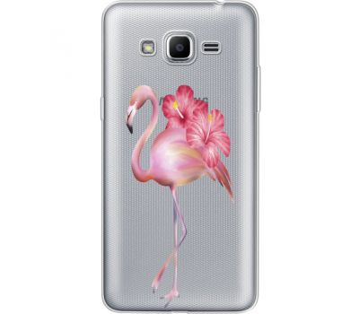 Силіконовий чохол BoxFace Samsung J2 Prime Floral Flamingo (35053-cc12)