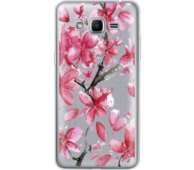 Силіконовий чохол BoxFace Samsung J2 Prime Pink Magnolia (35053-cc37)