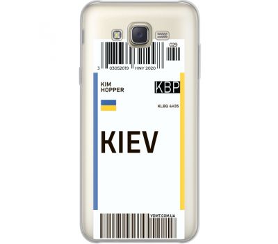 Силіконовий чохол BoxFace Samsung J701 Galaxy J7 Neo Duos Ticket Kiev (35624-cc88)