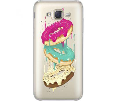 Силіконовий чохол BoxFace Samsung J701 Galaxy J7 Neo Duos Donuts (35624-cc7)