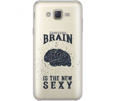 Силіконовий чохол BoxFace Samsung J701 Galaxy J7 Neo Duos Sexy Brain (35624-cc47)